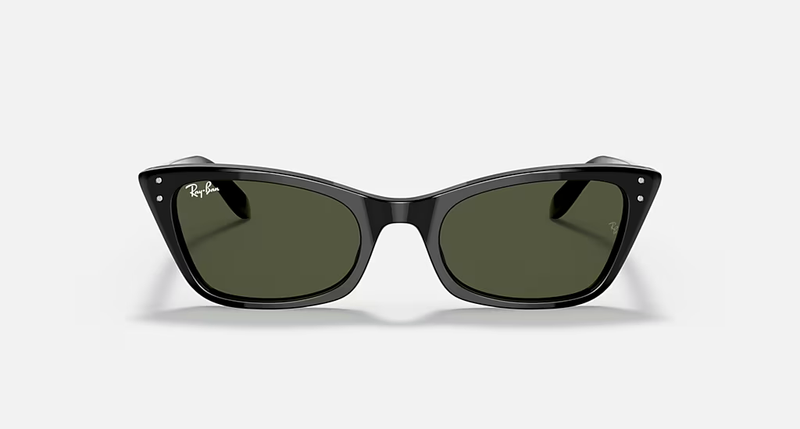 Ray-Ban Lady Burbank Women Lifestyle Sunglasses Polish Black Green