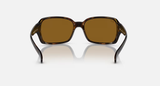 Ray-Ban RB4068 Unisex Lifestyle Square Sunglasses