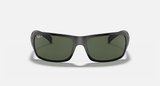 Ray-Ban RB4075 Unisex Lifestyle Rectangle Sunglasses