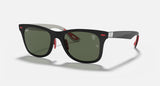 Ray-Ban RB8395N Scuderia Ferrari Unisex Lifestyle Square Sunglasses