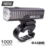 Serfas USM-1000 E-Lume 1000 Headlight Unisex Bike Light