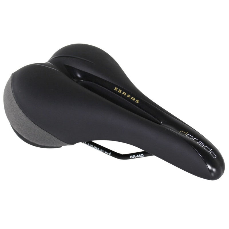 Serfas MX-3 Dorado Chromoly Men Bike Saddle