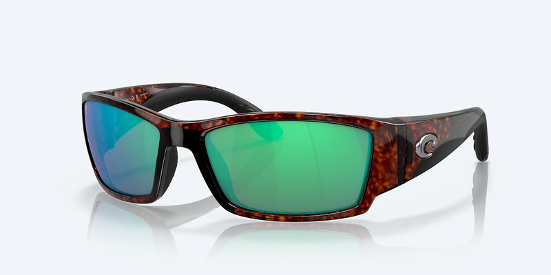 Costa del Mar Corbina Men Fishing Polarized Sunglasses Tortoise Green Mirror Hero 2