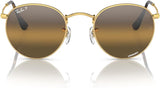 Ray-Ban RB3447 Round Metal Unisex Sunglasses