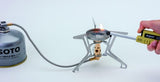 SOTO Fusion Trek Detachable Compact Stove w/Micro Regulator Valve System